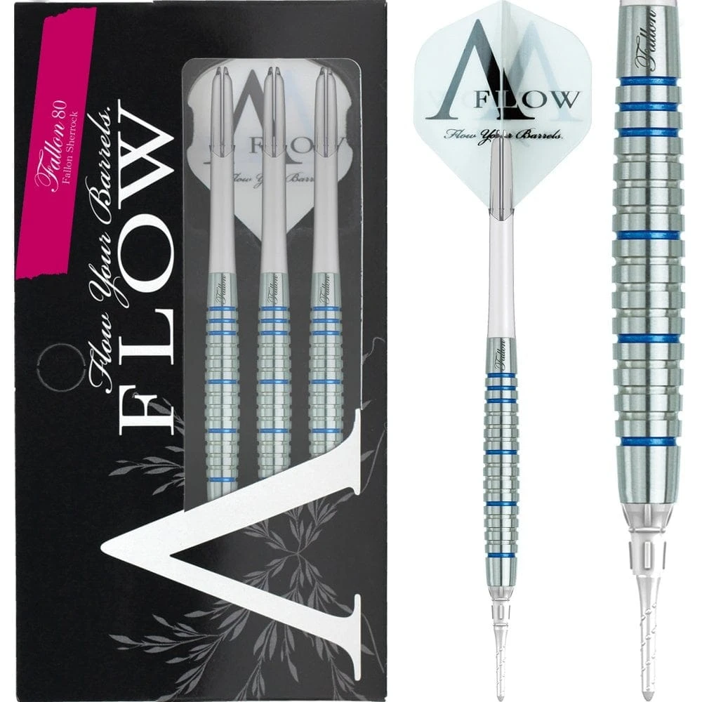 Dynasty Darts - Fallon 80 - Pink Label - Soft Tip - Fallon Sherrock