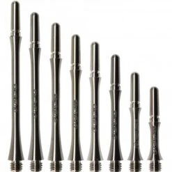 Cosmo Fit Shaft - Titanium - Spinning - Slim - Metal - Plain