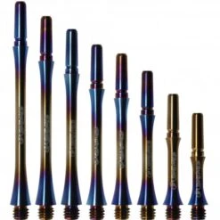 Cosmo Fit Shaft - Titanium - Locked - Slim - Metal - Burnt