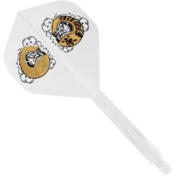 Condor AXE Dart Flights - Standard - Daruma Baby - Clear Gold