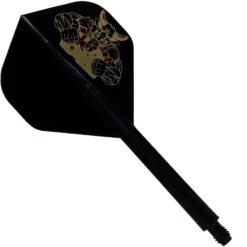 *Condor AXE Dart Flights - Standard - The Bull - Black