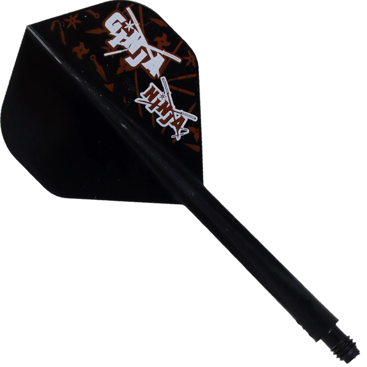 Condor AXE Dart Flights - Matt Campbell - Ginja Ninja - Standard - Black