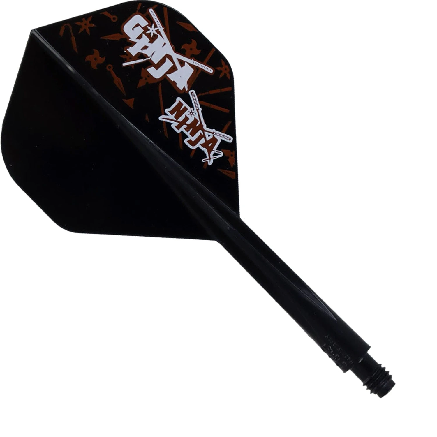 Condor AXE Dart Flights - Matt Campbell - Ginja Ninja - Standard - Black - Image 2