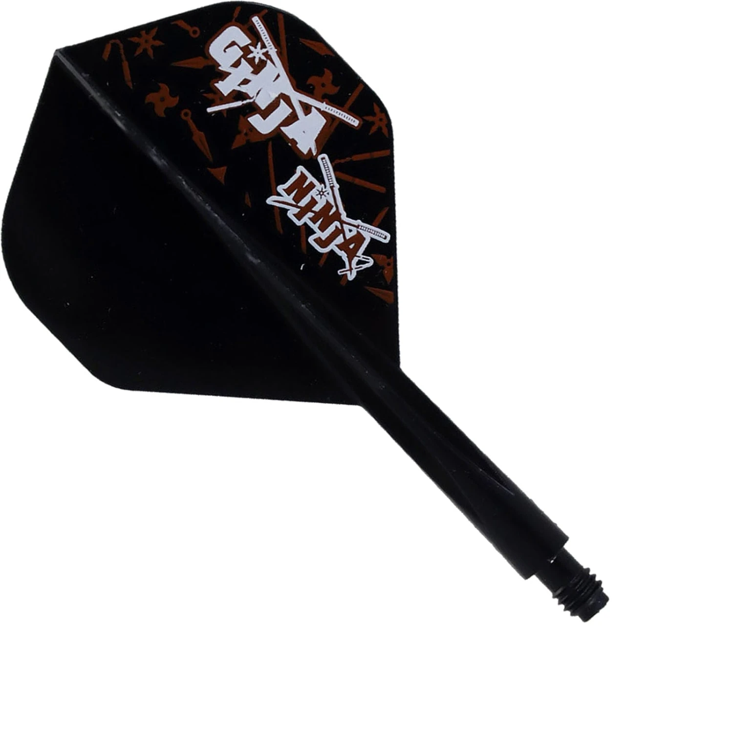 Condor AXE Dart Flights - Matt Campbell - Ginja Ninja - Standard - Black - Image 3