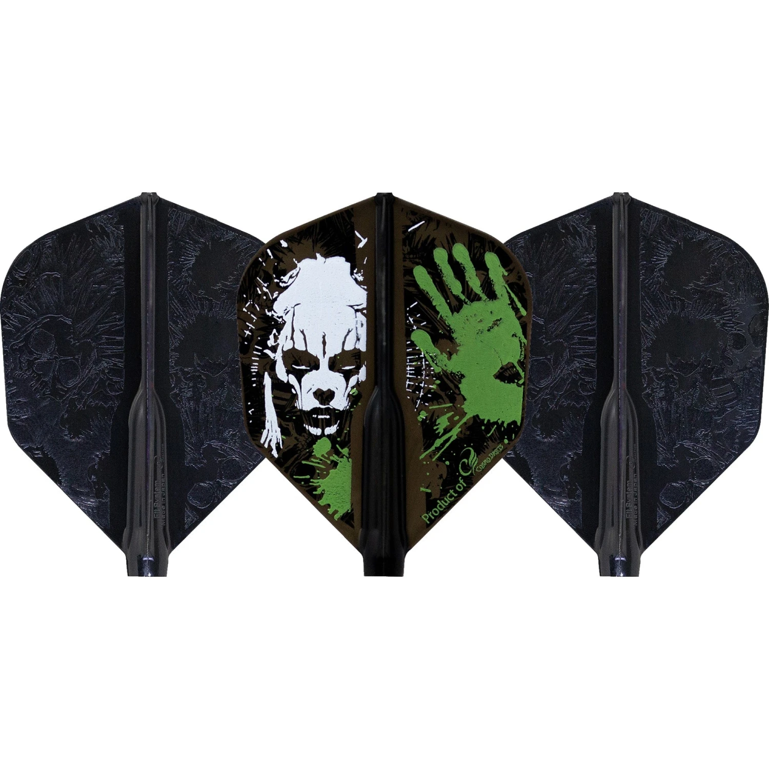 Cosmo Fit Flight AIR - Shape - Black - Evil A - Green - Image 3