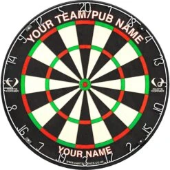 DARTS CORNER Personalised Dartboard - Perfect For Pubs, Clubs And Man Caves