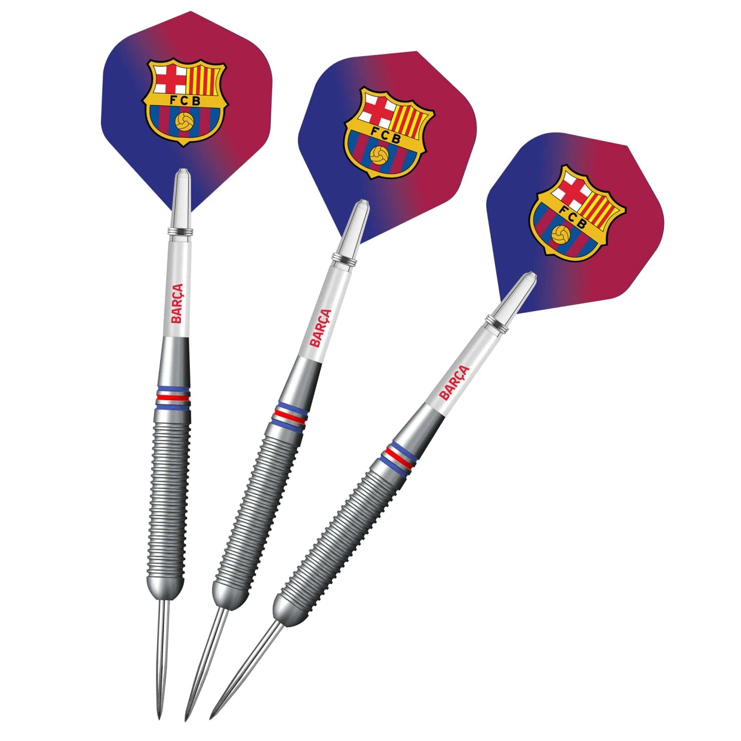 FC Barcelona - Official Licensed BARÇA - Steel Tip Darts - Brass - BARÇA - 22g - Image 5