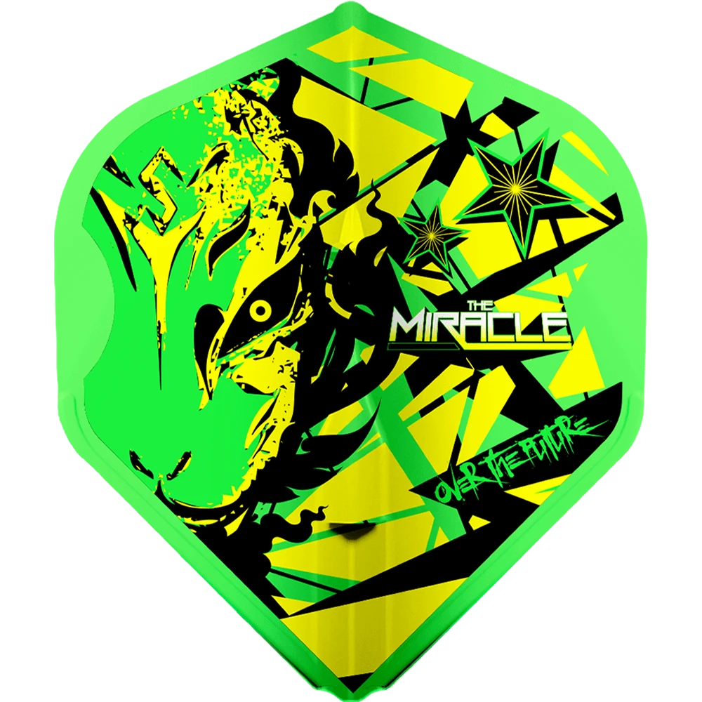 *L-Style - EZ L-Flights - Integrated Champagne Ring - L1 - Mikuru Suzuki - V5 - Neon Green - Image 3