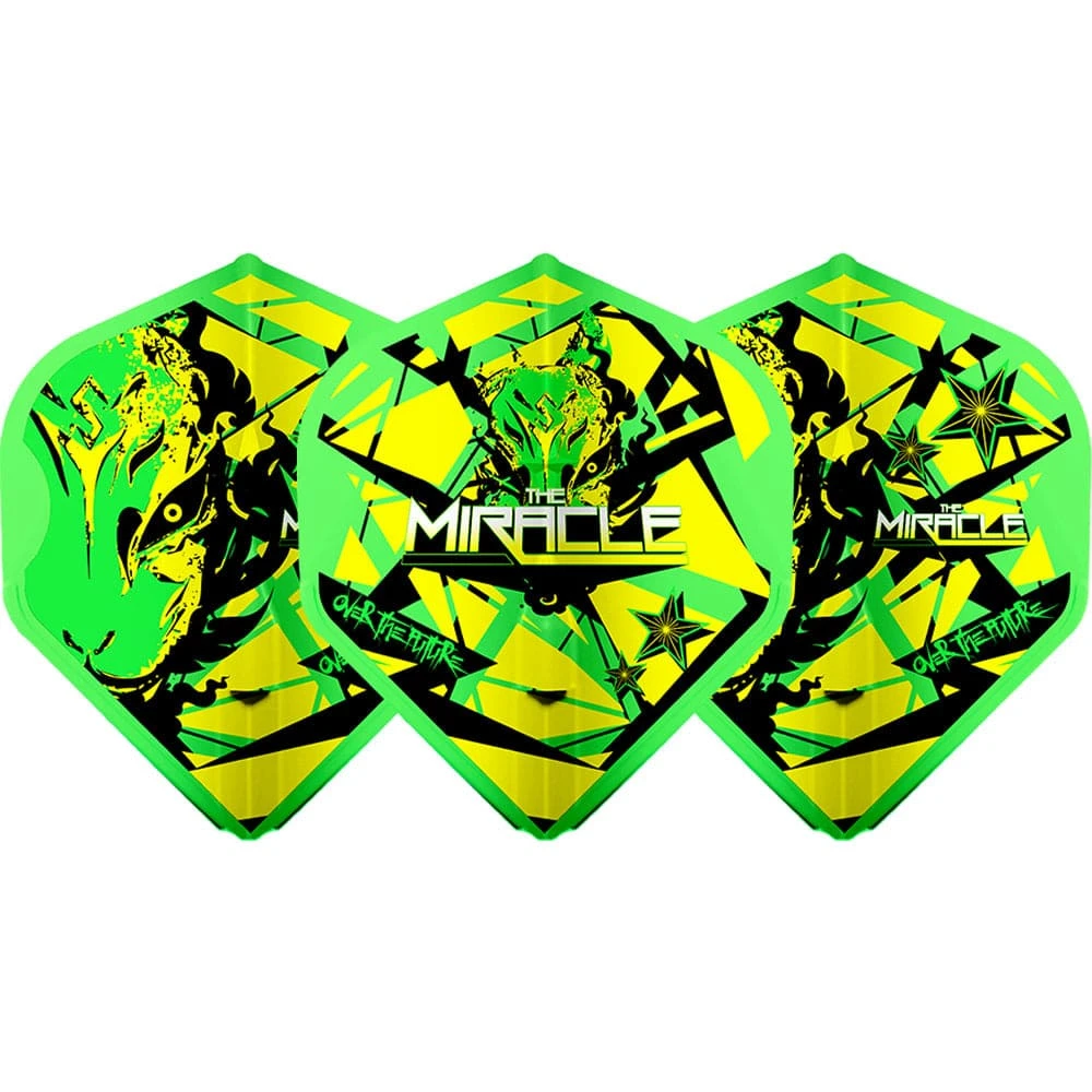 *L-Style - EZ L-Flights - Integrated Champagne Ring - L1 - Mikuru Suzuki - V5 - Neon Green