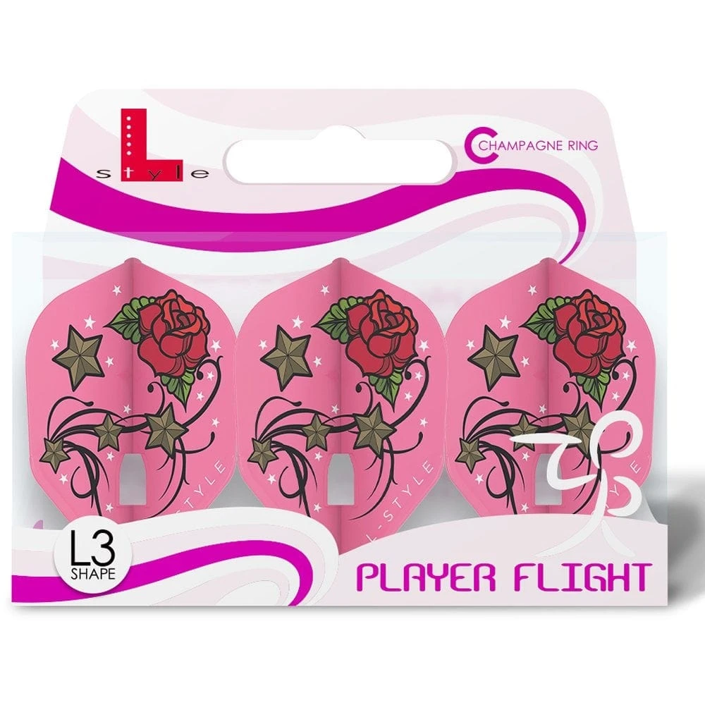 *L-Style - L-Flight Pro - Champagne Ring - L3 Shape - Lisa Ashton - V2 - Hot Pink - Image 3