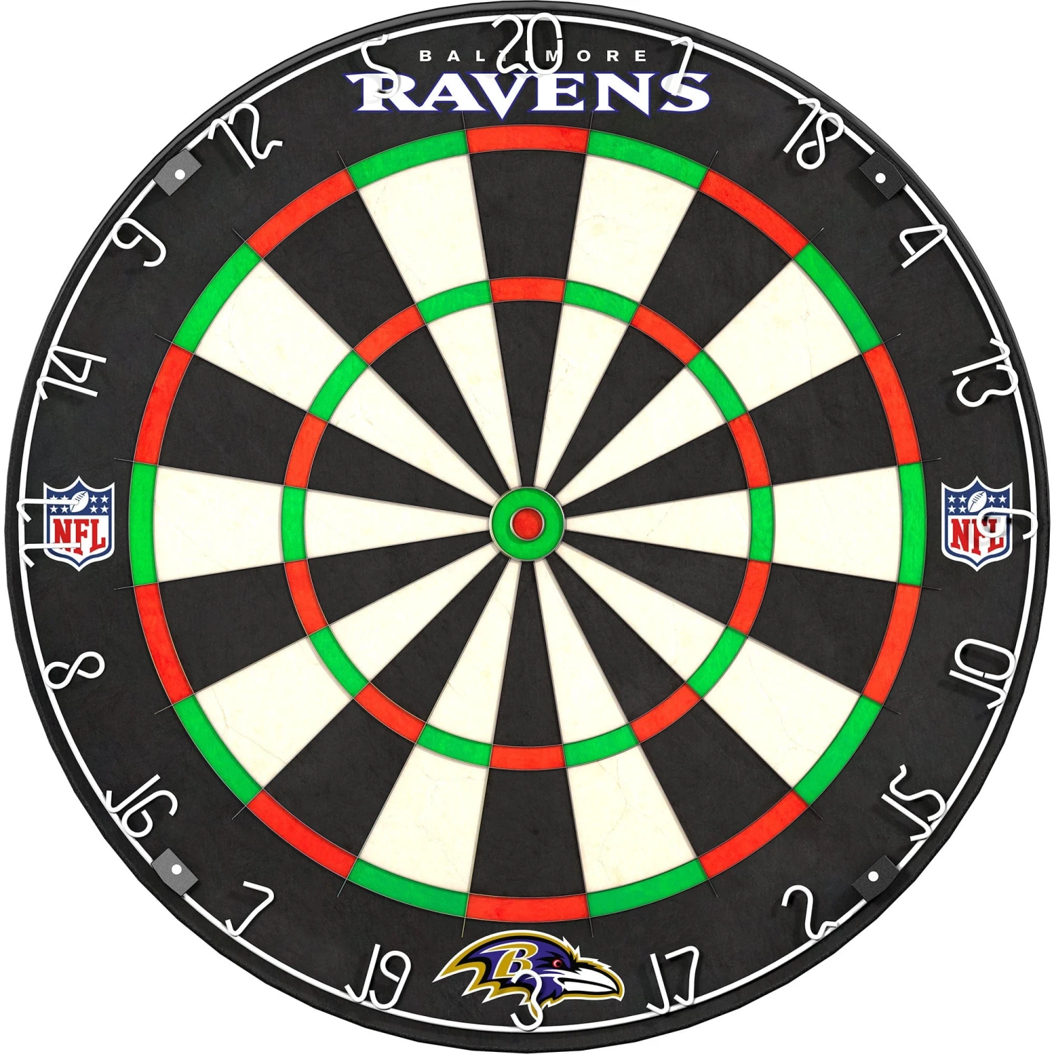 NFL - Professional Dartboard - Official Licensed - Baltimore Ravens