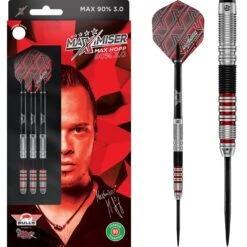 *Bulls Max Hopp 3.0 Darts - Steel Tip - Maximiser