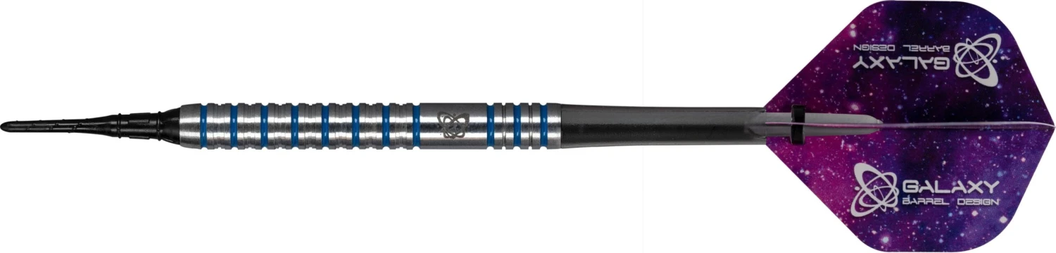 Galaxy Alex Spellman Darts - Soft Tip - Blue Rings - Image 2