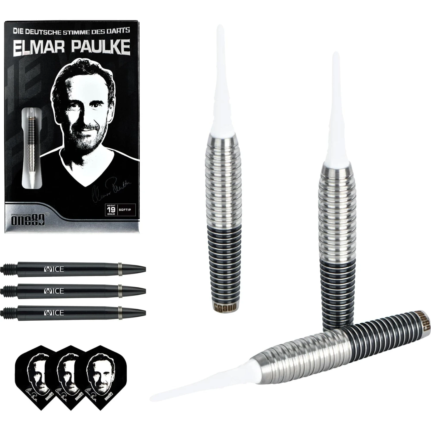 One80 Elmar Paulke Darts - Soft Tip - Signature - Image 4