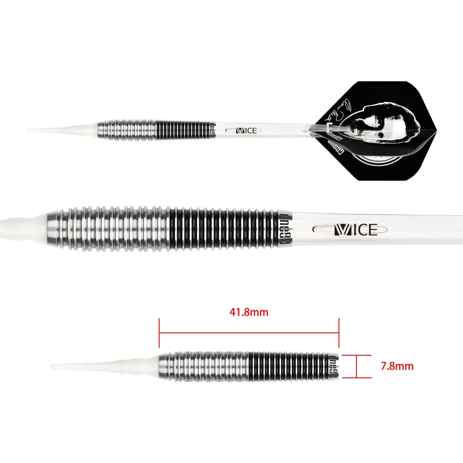 One80 Elmar Paulke Darts - Soft Tip - Signature - Image 3