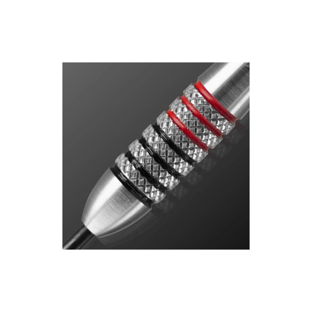 Darts Corner Astrofire Darts - Steel Tip - Knurled - Black & Red - Image 8