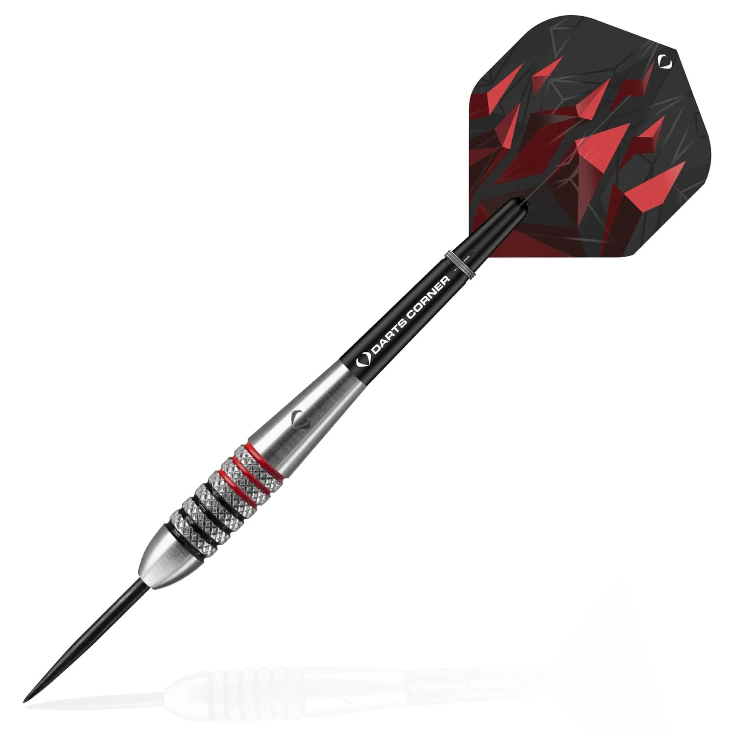 Darts Corner Astrofire Darts - Steel Tip - Knurled - Black & Red - Image 4
