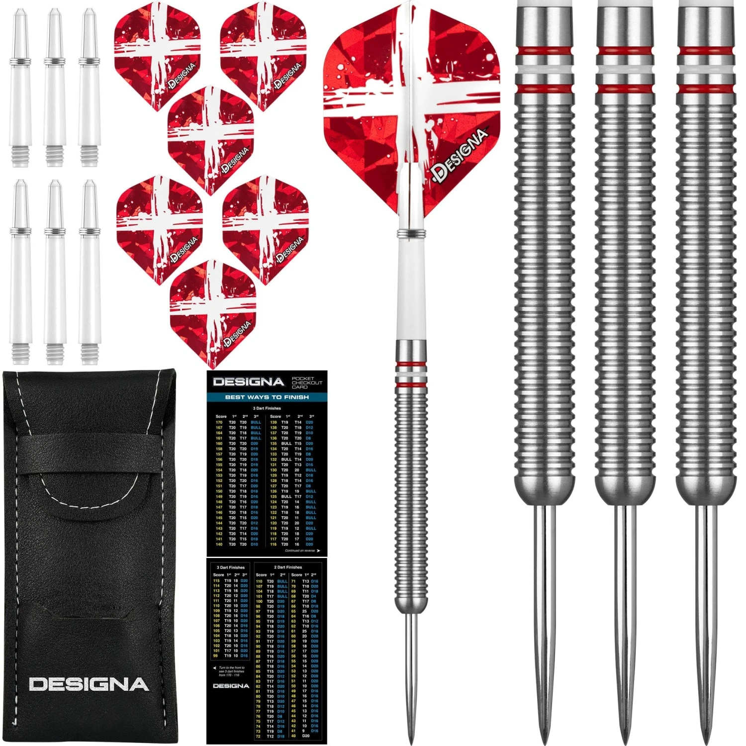Designa Patriot-X Darts - Steel Tip - Denmark