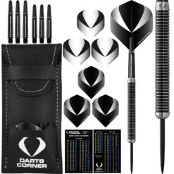 Darts Corner Warfare Darts - Steel Tip - M1 - Black Ring