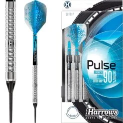 Harrows Pulse Darts - Soft Tip Tungsten - Made In England