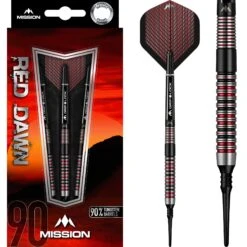 *Mission Red Dawn Darts - Soft Tip - M1 - Straight Ring
