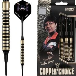 One80 Deta Hedman Darts - Soft Tip Brass - Copper Choice