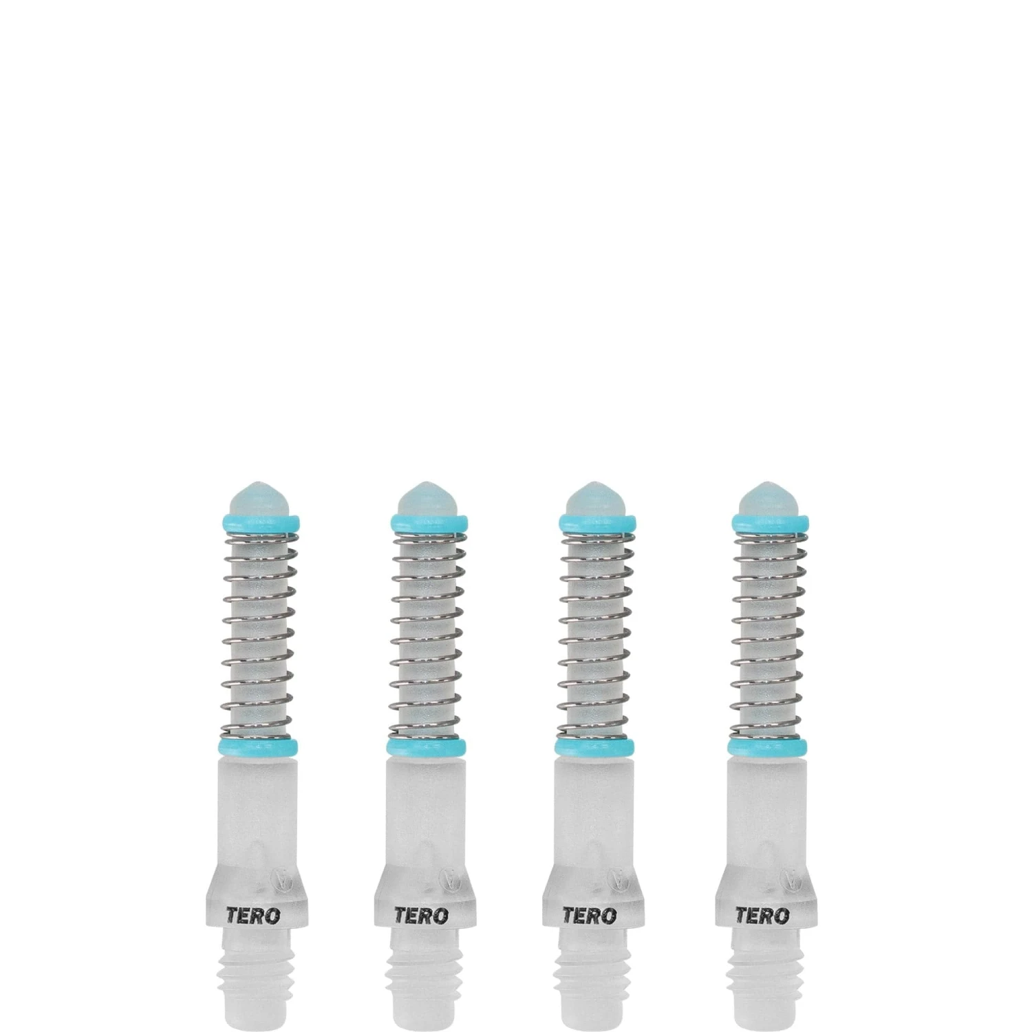 Cuesoul - Dart Shafts - Tero Flight System - AK7 - Standard - Set Of 4 - Ice Clear - Image 8