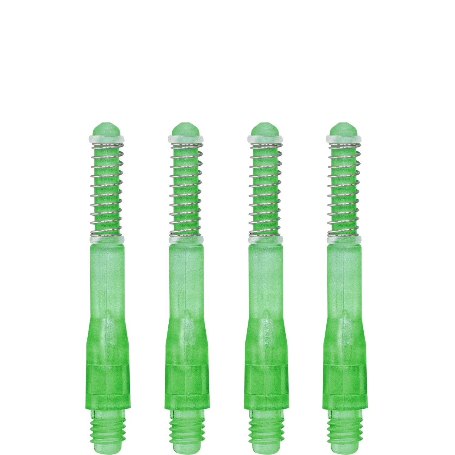 *Cuesoul - Dart Shafts - Tero Flight System - AK7 - Gradient - Standard - Set Of 4 - Lime Green - Image 5