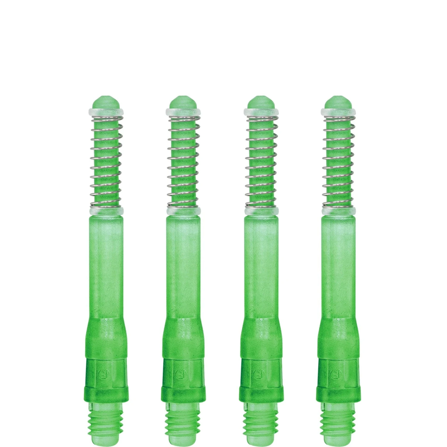 *Cuesoul - Dart Shafts - Tero Flight System - AK7 - Gradient - Standard - Set Of 4 - Lime Green - Image 4