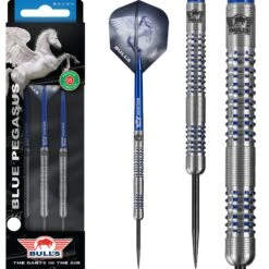 Bulls Blue Pegasus Darts - Steel Tip - 95% - Style B