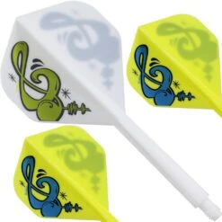 Condor AXE Dart Flights - Standard - Musical Note - Mix