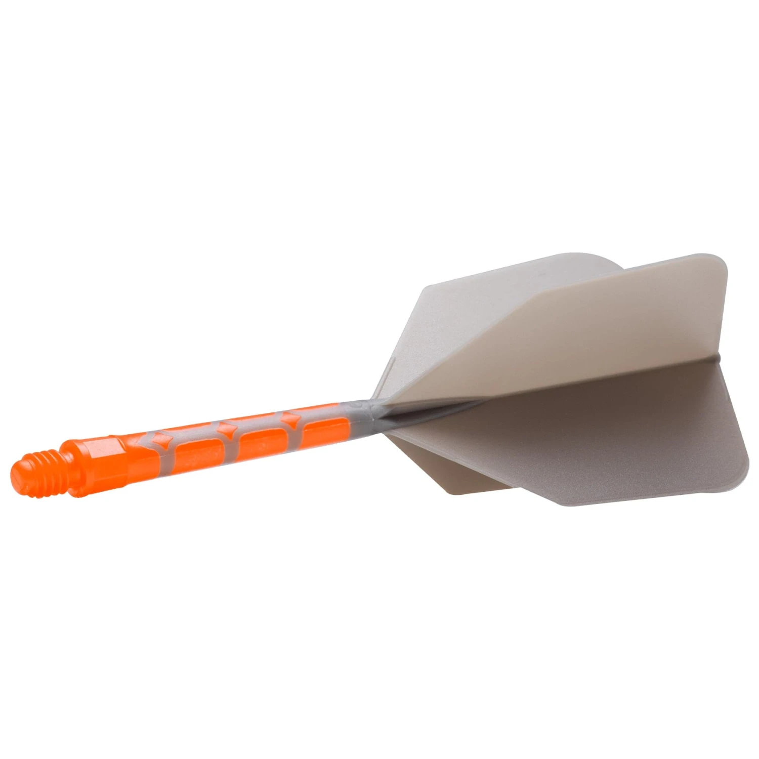 Cuesoul Rost T19 Integrated Dart Shaft And Flights - Big Wing - Orange With Grey Flight - Image 6