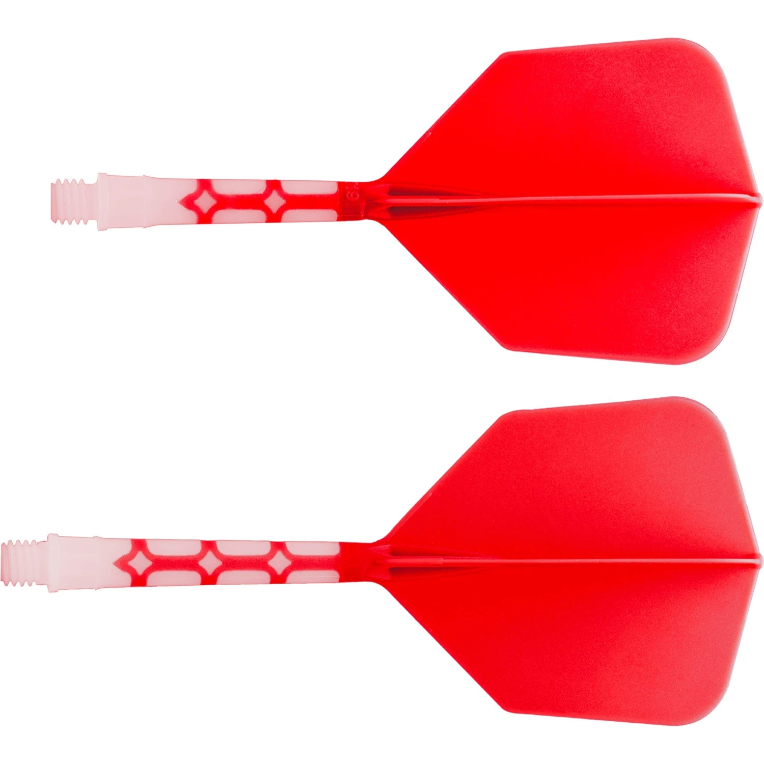 Cuesoul Rost T19 Integrated Dart Shaft And Flights - Big Wing - White With Red Flight - Image 4