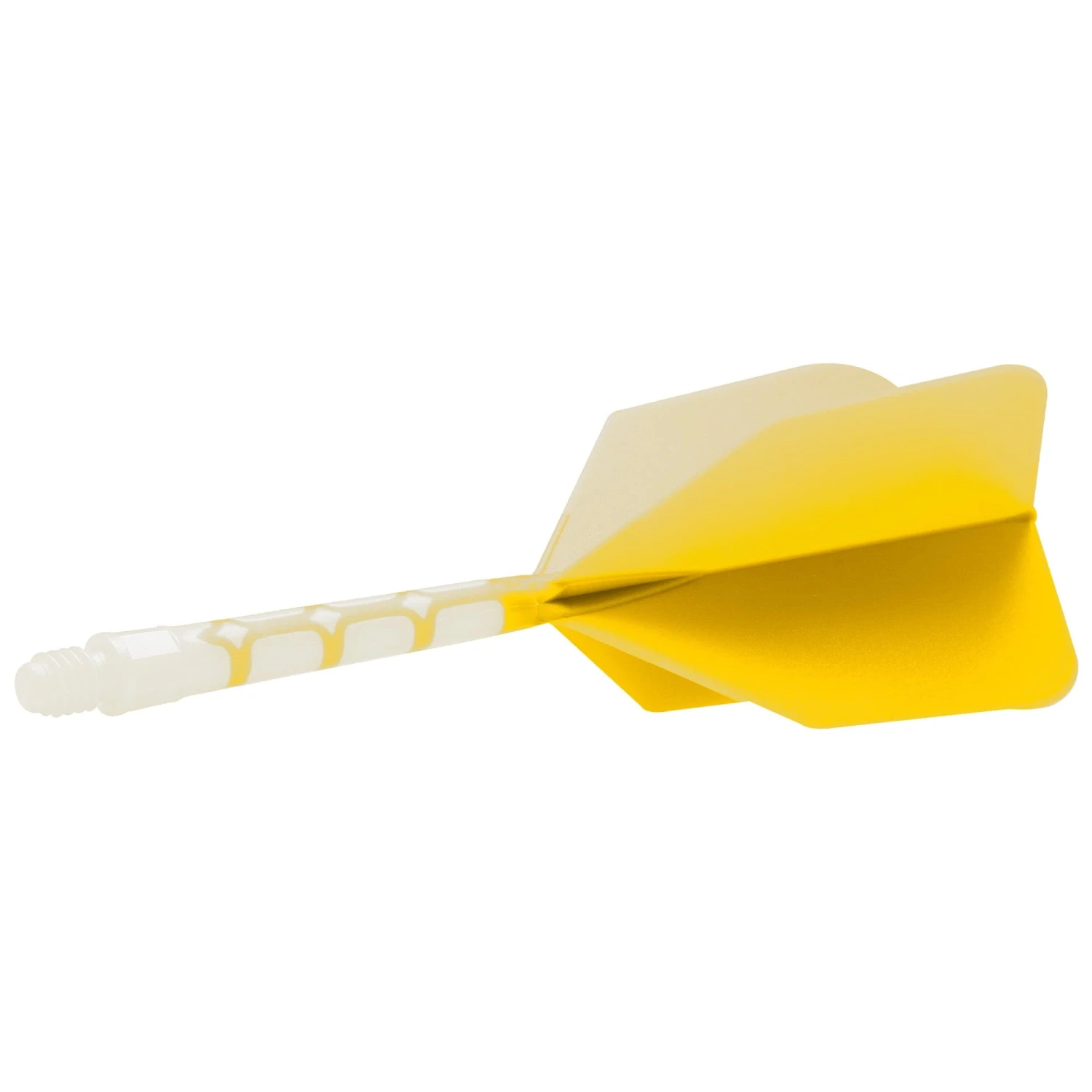 Cuesoul Rost T19 Integrated Dart Shaft And Flights - Big Wing - White With Yellow Flight - Image 10