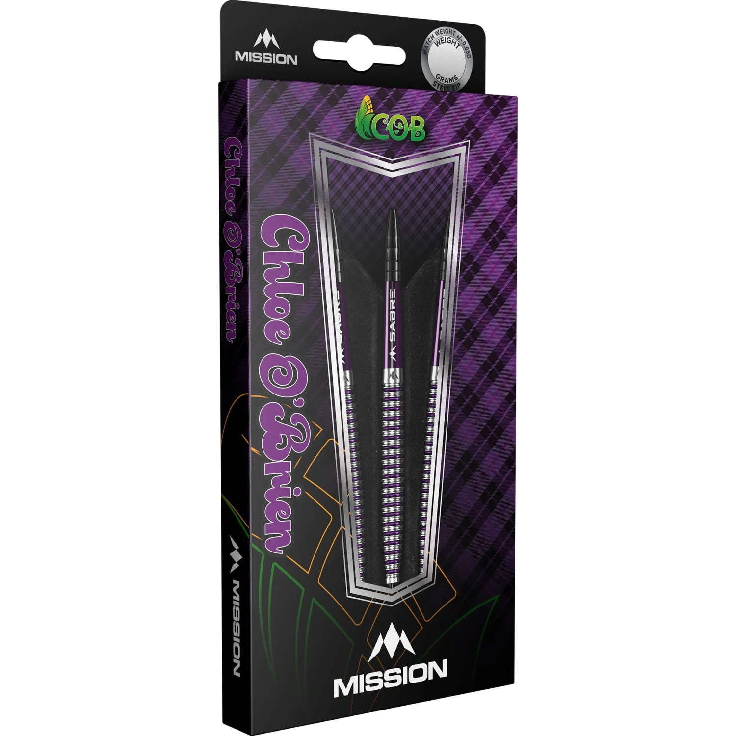 Mission Chloe OBrien Darts - Steel Tip - 95% - Electro Purple - Image 6