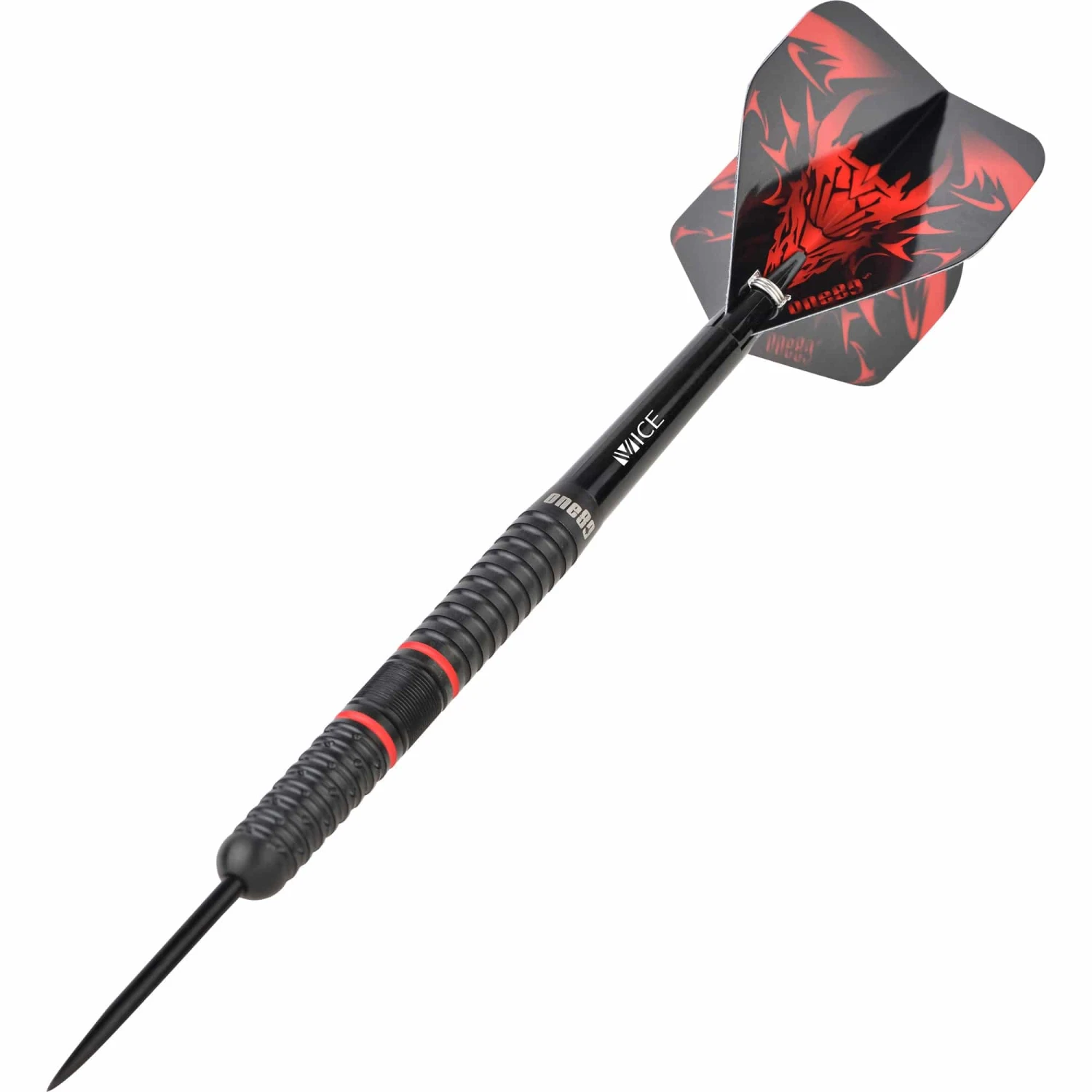 One80 Jim Williams Darts - Steel Tip - Black & Red - Image 4