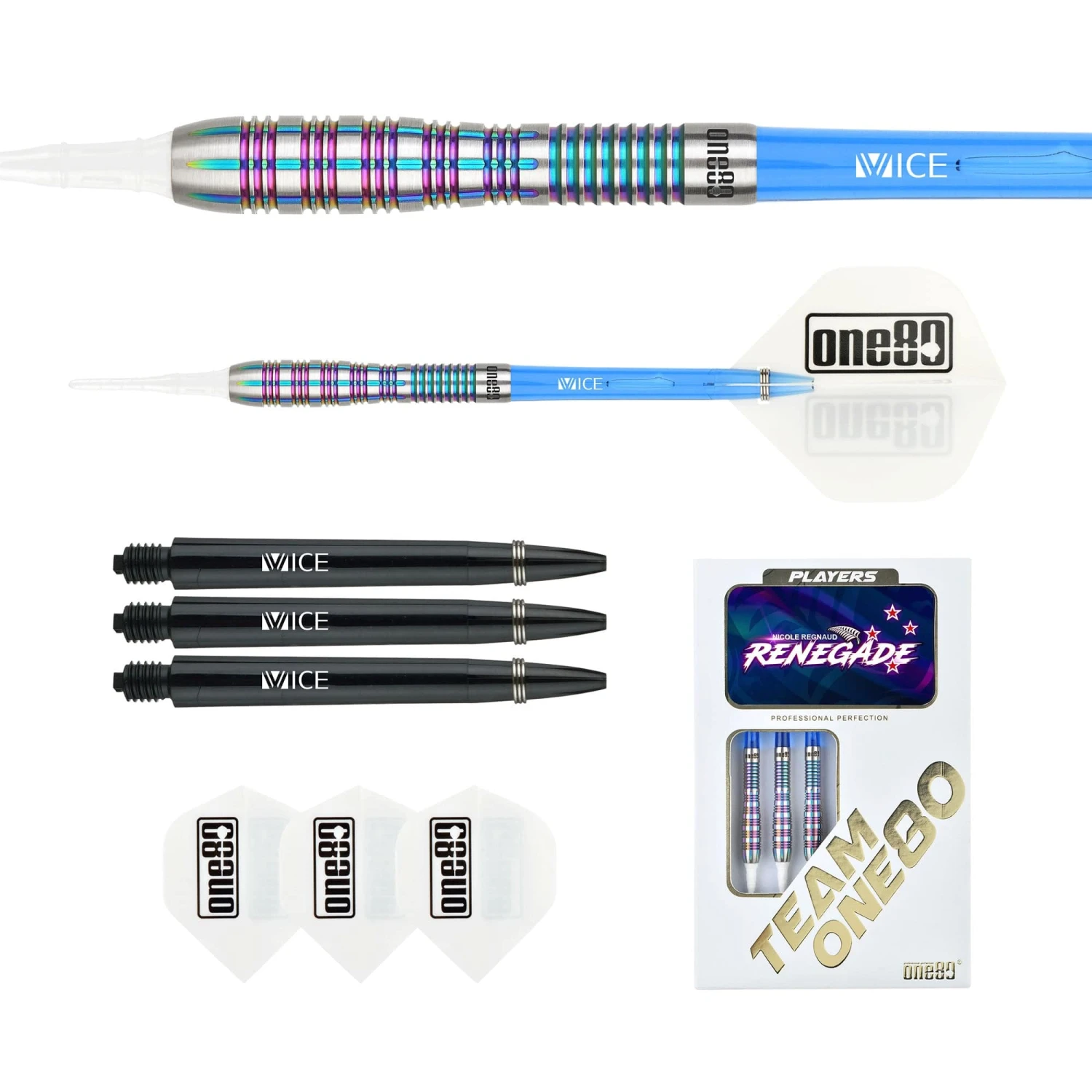 *One80 Nicole Regnaud Darts - Soft Tip - Renegade - Image 4