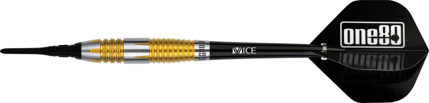 One80 Peter Machin Darts - Soft Tip - Signature - V2 - Gold - 18g - Image 7