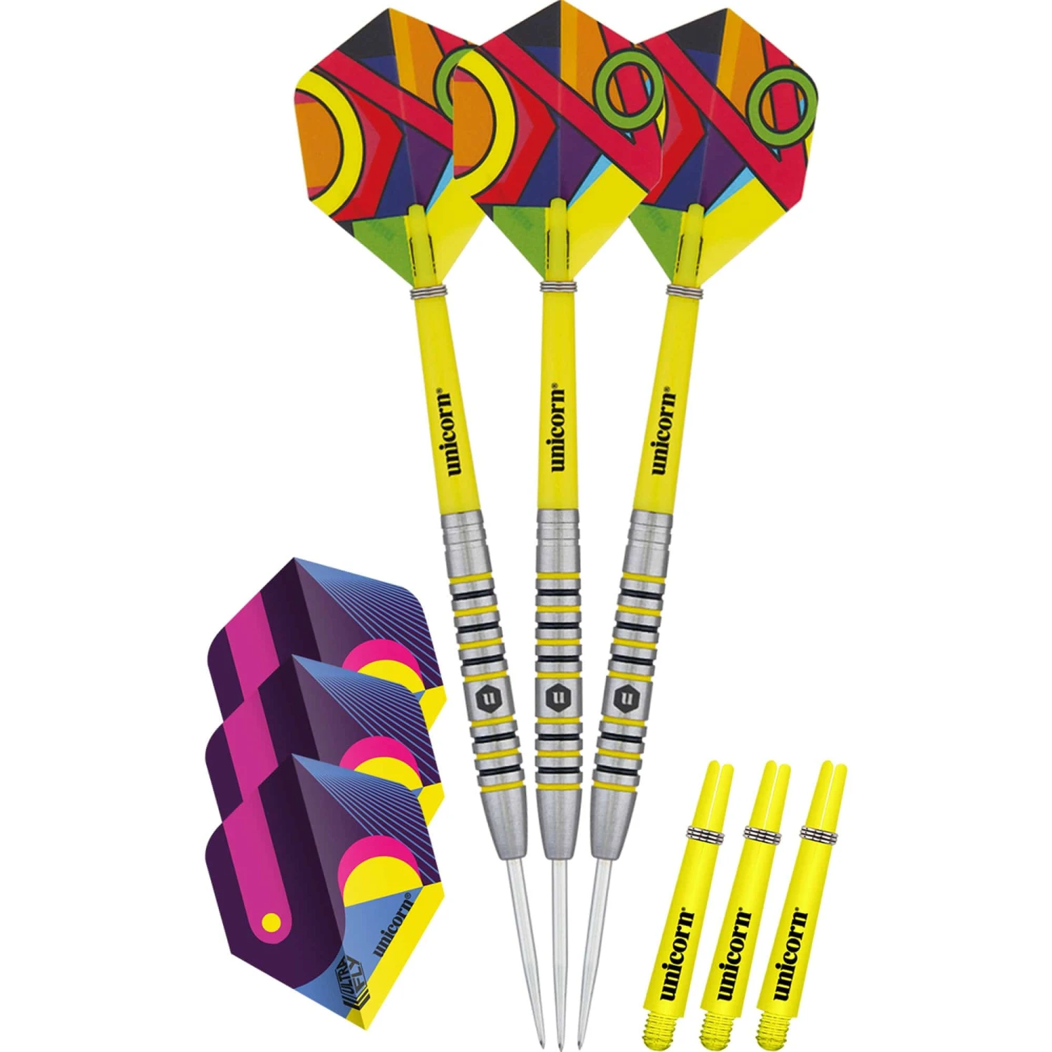 Unicorn Flair Darts - Steel Tip - Style 4 - Colour Ringed - Image 6