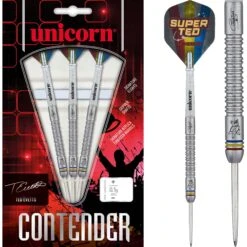 Unicorn Ted Evetts Darts - Steel Tip - Contender - Super Ted - V2