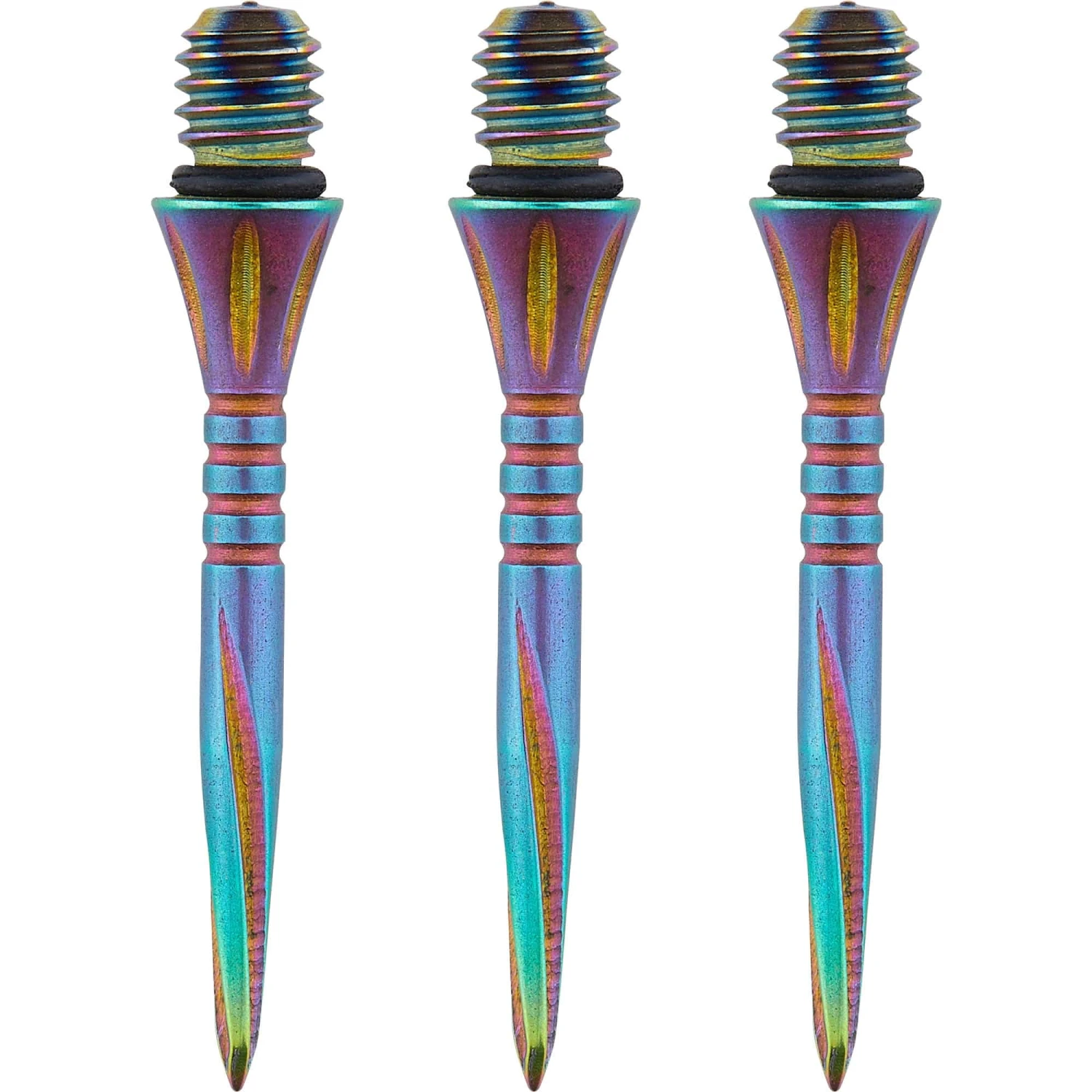 Unicorn Volute Conversion Dart Points - Steel Tip - 27mm - Ringed - DNA