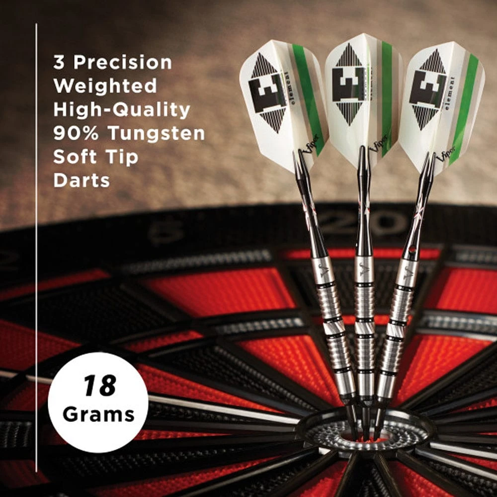 Viper Element Darts - Soft Tip - 90% - Inc Extras - E2 - Twin Shark - Black Ring - Image 6
