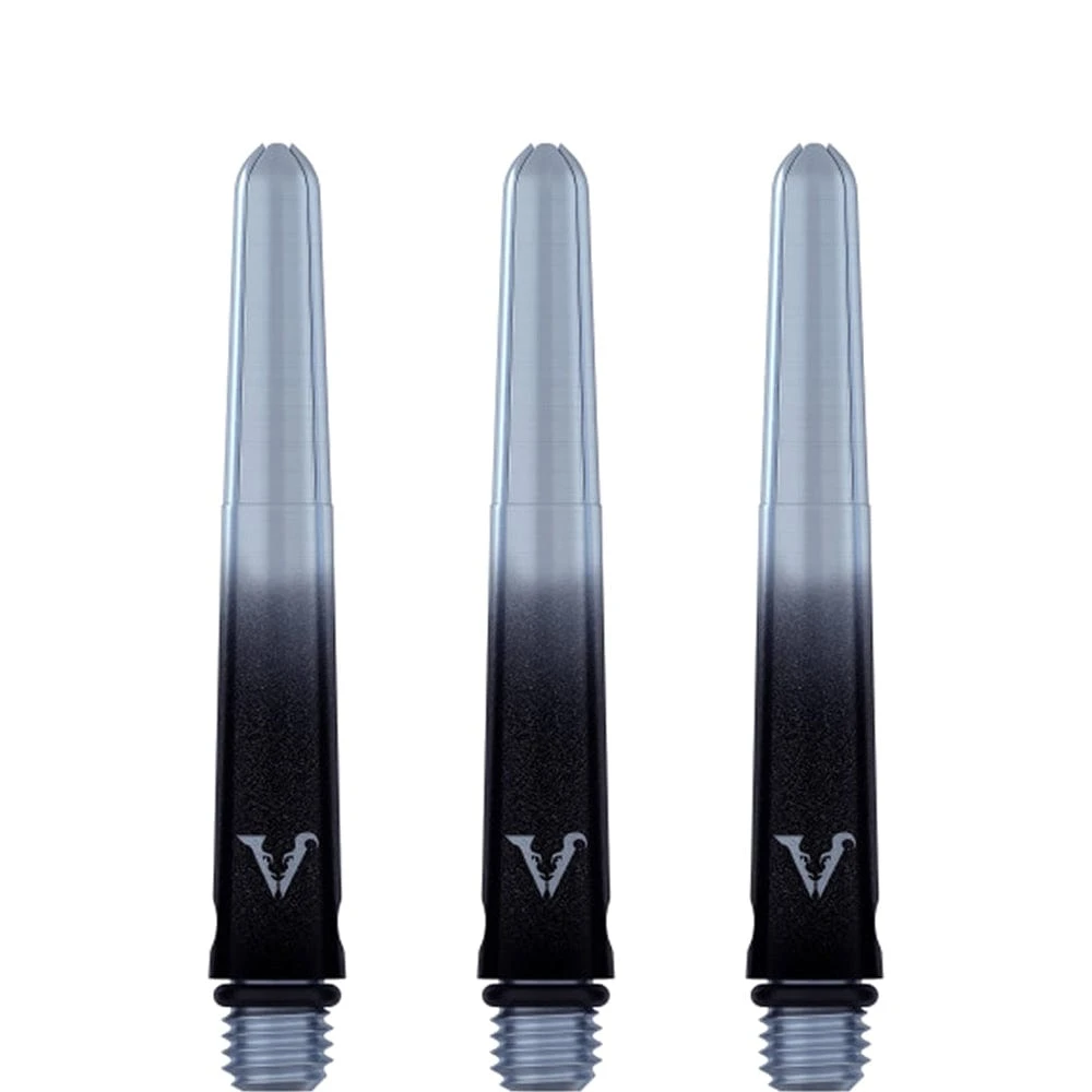Viper Viperlock Aluminium Dart Shafts - Inc O-Rings And Locking Pin - Black & Silver - Image 3