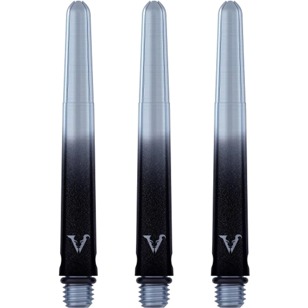 Viper Viperlock Aluminium Dart Shafts - Inc O-Rings And Locking Pin - Black & Silver - Image 2