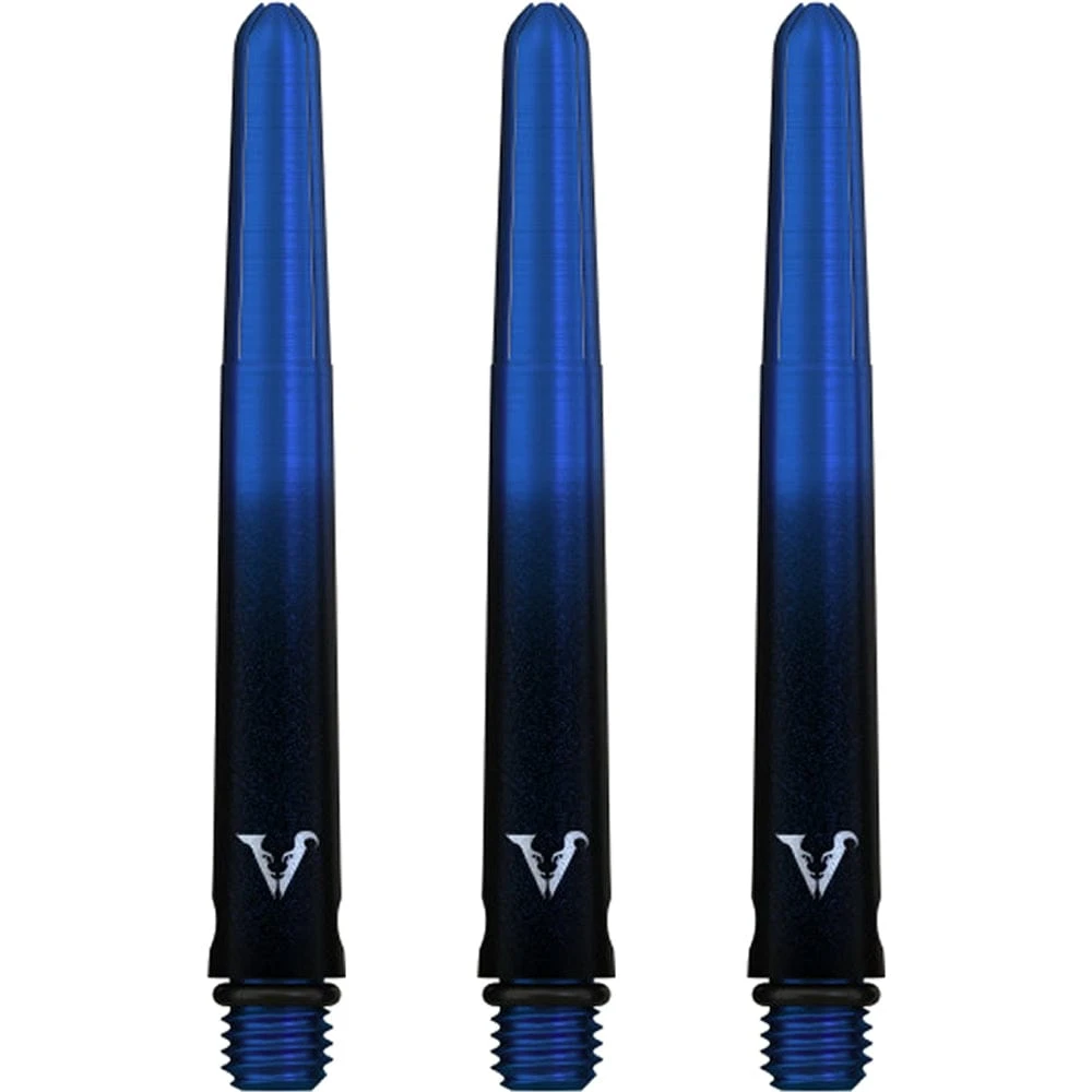 Viper Viperlock Aluminium Dart Shafts - Inc O-Rings And Locking Pin - Black & Blue - Image 2